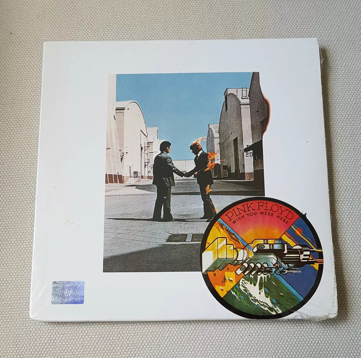 Pink Floyd - Wish You Were Here - Album Cover Art - Rock Music