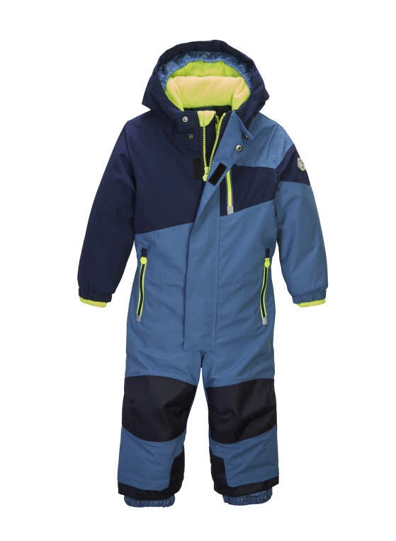 Killtec Overall Mini Colourblock Schneeanzug Kinder dunkelblau blau