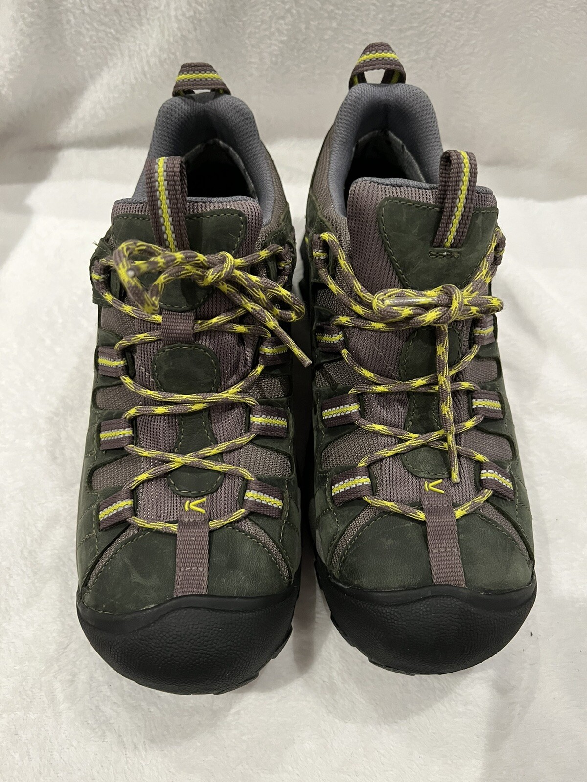 KEEN Stivali da trekking gialli da donna appassionati Targhee II WP cascata oliva verde 9 5 eccellenti
