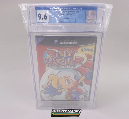 Billy Hatcher and the Giant Egg Nintendo GameCube GC New Fact. Sealed CGC 9.6 A+