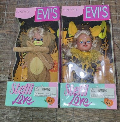 Simba Toys Steffi Love Toddler Halloween Dolls Lot of 2 (4'') New