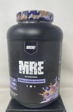 Redcon1 MRE Whole Food Protein Powder, Blueberry Cobbler, 7lb - Exp. 4/26