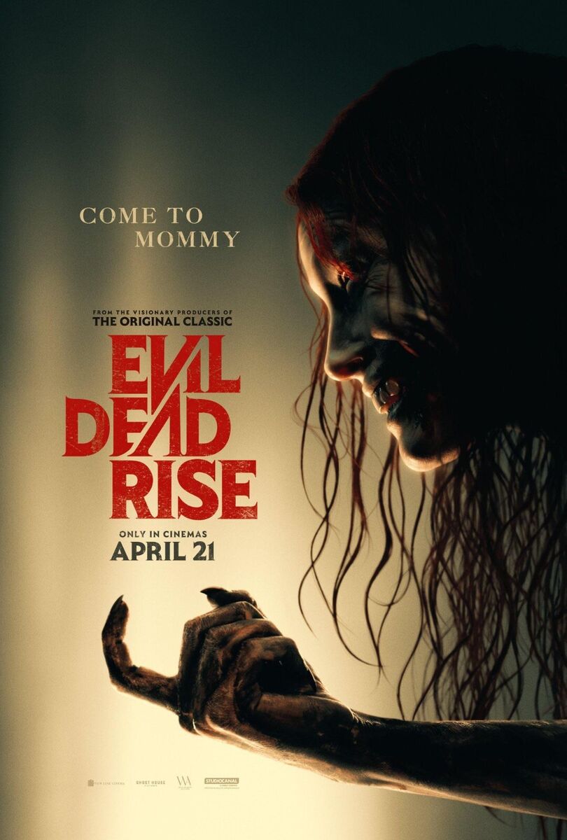 2023 Evil Dead Rise Movie Poster 11X17 Beth Ellie Danny Kassie Demons 🪓🍿