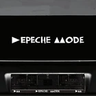 Sticker tattoo 45 cm white Delta lettering car rear decoration film Depeche Mode