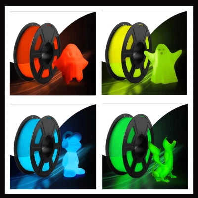 SUNLU 1KG Glow in The Dark filamento PLA, filamento stampante 3D PLA 1,75 mm +/-0,02 mm