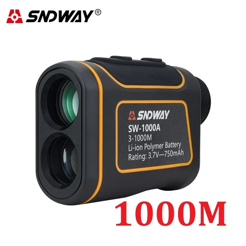 1000m Laser Range Speed Finder Scope Distance 6x Rangefinder Find Hunting Golf - Picture 10 of 11