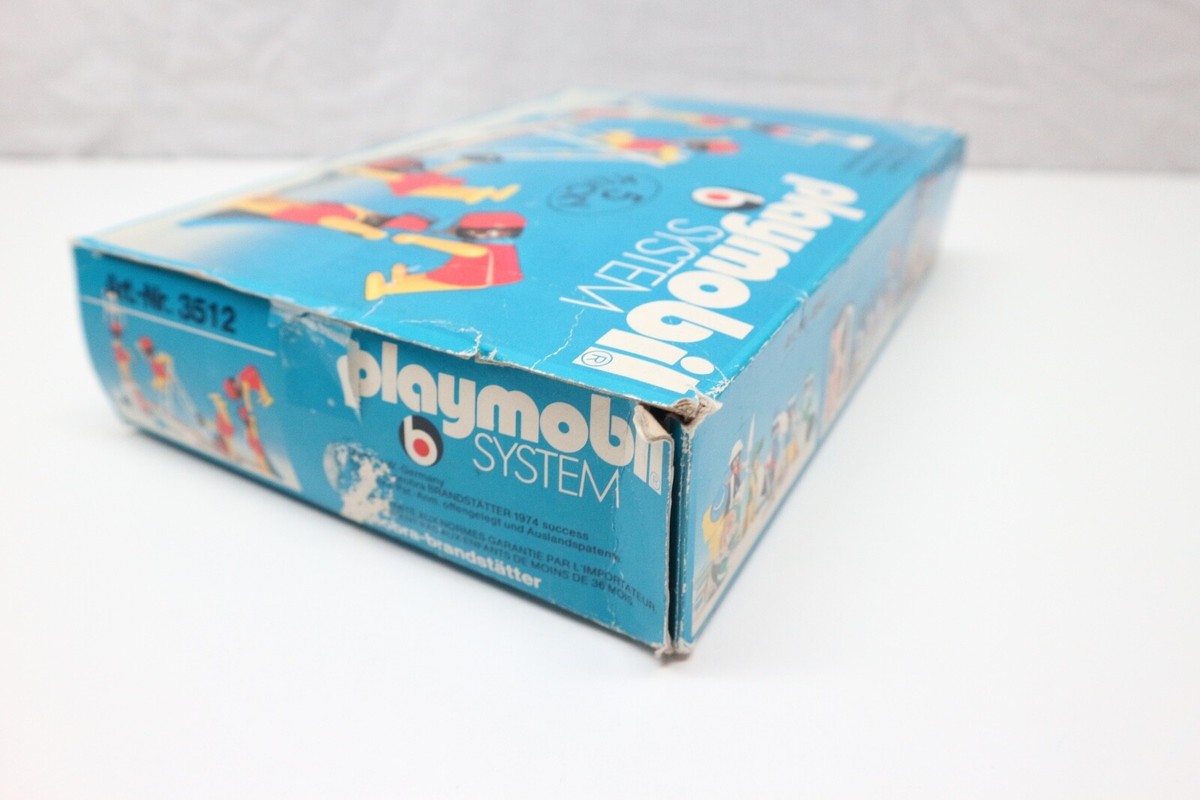 Figurine PLAYMOBIL Vintage 1978 - Femme Acrobate Cirque Noir (set 3512), Occasion Bon état, Collection