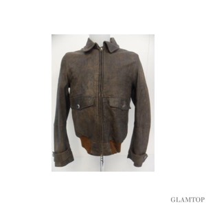 giubbotto marrone uomo