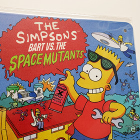 The Simpsons Bart vs The Space Mutants 8x12 inch metal wall sign retro NES game