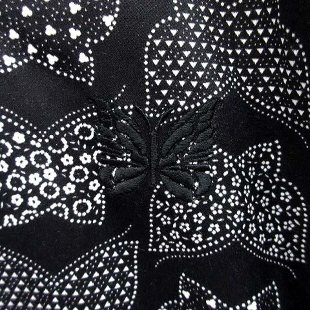 NEEDLES PAPILLON Total Pattern Open Collar Shirt … - image 4