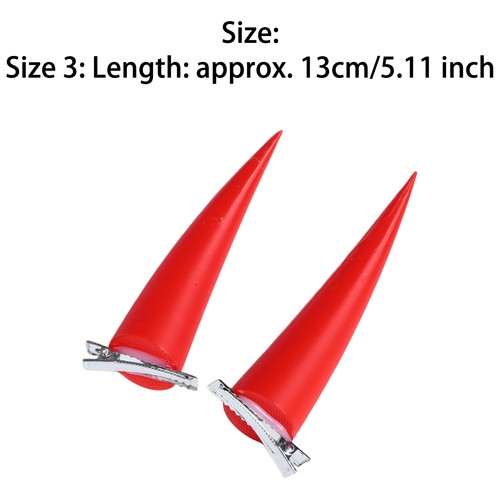 Adults Kids Devil Horn Headwear Funny Hairhoop Role Play Hair Clip Performance - Picture 32 of 33