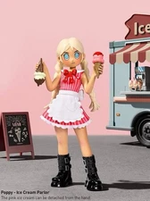 POP MART Peach Riot Rush Hour  POPPY - ICE CREAM PARLOR new in sealed bag