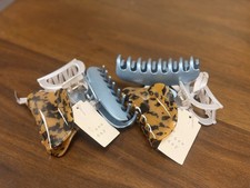 A New Day 2 Pack Of 3 Pieces Hair Claw Clips NEW