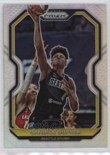 2021 Panini Prizm WNBA Silver Prizm Candice Dupree #36 0f6