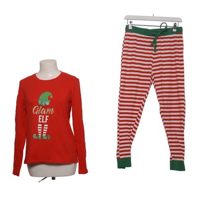 Threadbare, Weihnachtsbekleidung, Größe: 40, Baumwolle, Rot/Weiß/Grün #w0D