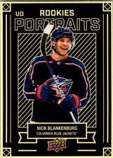 2022-23 Upper Deck Series 2 - UD Portraits Rookies #P-42 Nick Blankenburg (RC)