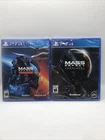 Mass Effect Legendary Edition PS4 & Mass Effect Andromeda PlayStation 4 TORN WRA
