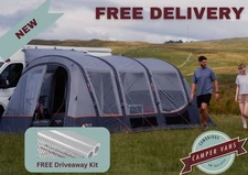 Campervan Driveaway Awning Galli CC II Air Mid  Fixing height 215-255cms