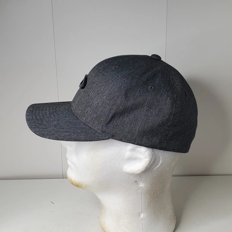 Gorra de béisbol Oakley Flex Fit ajuste elástico gris talla S/M grises gafas de sol logotipo Foto 4 de 4