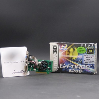 NVIDIA GeForce 6200 256MB AGP Grafikkarte Inno3D OVP **LESEN**