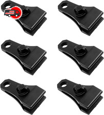 Upgrade Large Tarp Clips Heavy Duty Lock Grip PCs Heavy Duty Tarp Clip Clamps 6