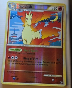 Rapidash - Triumphant 8/102 Reverse Holo Rare Pokemon TCG