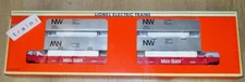 LIONEL 16360 N&W NORFOLK WESTERN MAXI STACK FLATCAR TCA GRADE C10 NRFB