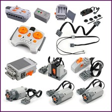 MOC Power Functions M/L/XL Motor Kit with High-Tech Battery Box Receiver