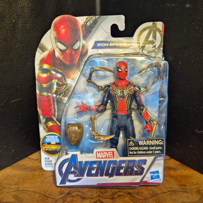 Hasbro Marvel Avengers Iron Spider Action-Figur mit Spider-Claw-Zubehör. OVP.