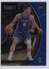2017 Panini Select Concourse Blue Prizm /299 Bogdan Bogdanovic #57 Rookie RC pk8