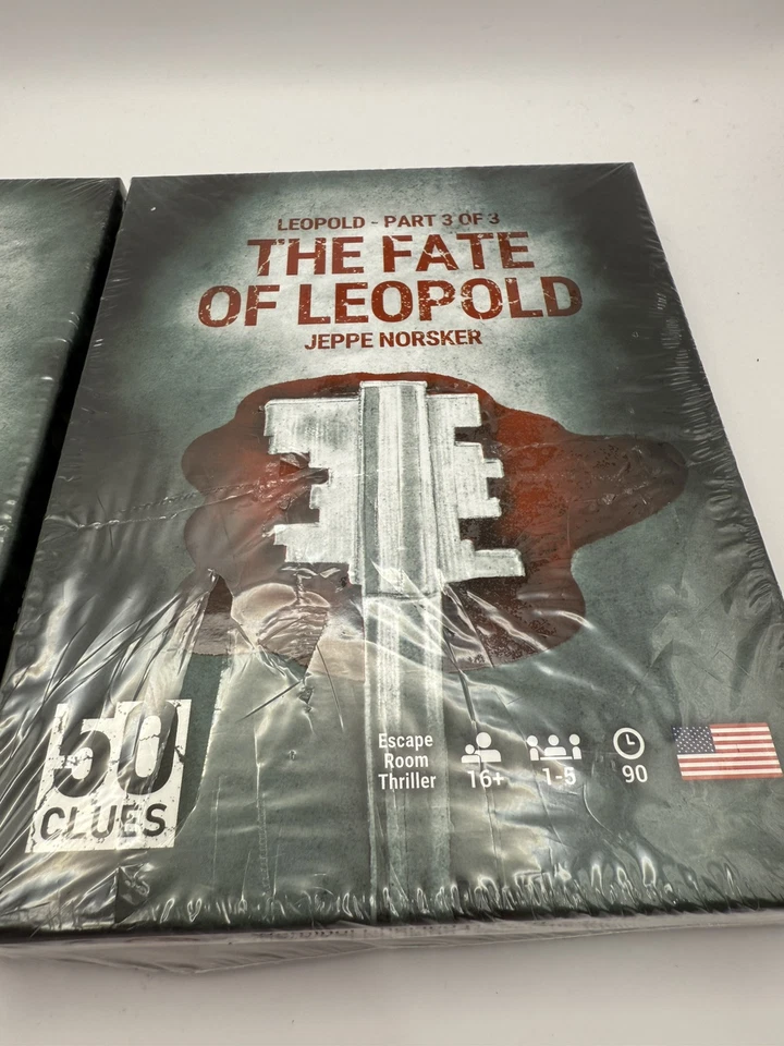 50 Clues Leopold Parts 2 & 3 White Sleep/The Fate of Leopold Escape Room Game - Image 4 of 4