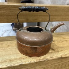 VINTAGE LINAGLOW HEATMASTER COPPER KETTLE FAST BOIL GAS LONG SPOUT