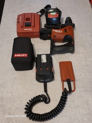 Hilti TE 6-A 36V Schlagschrauber Schlagbohrer Ladegerät Akku Adapter Plus Extras