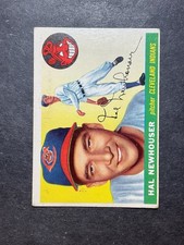 1955 Topps Hal NewHouser 24 VG Stressed Along Left Border Crease Free N4 -2