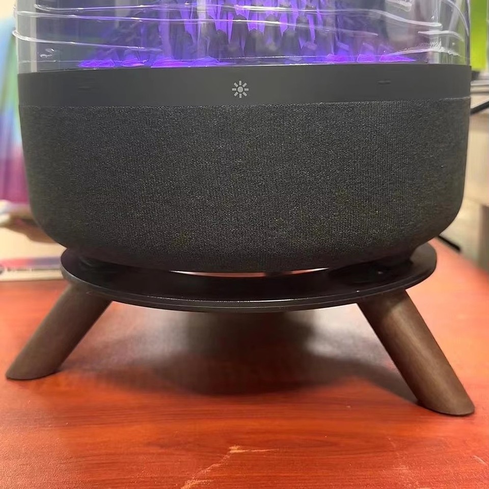 Solid Wood Base Thickened Nonslip Solid Wood Desktop Shock-Absorbing ...