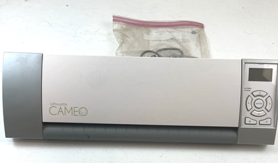Silhouette CAMEO 1 Electronic Cutting Machine Vinyl Cutter w/ Power Cord Manual