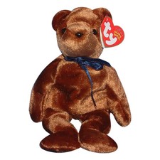 Ty Beanie Baby Ted-e - MWMT (Bear Brown Old Face 2004)