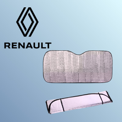For All Renault Car Windshield UV Block Visor Protector Sun Shade Front 