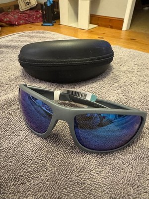 Wiley X Climb, matte grey frame, Polar blue lenses