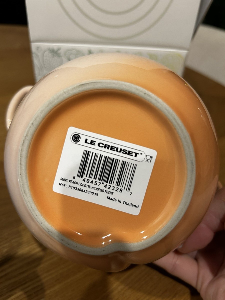 Le Creuset Peach Casserole Brand New In Box | eBay
