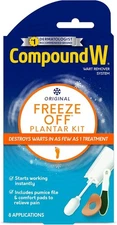 Compound W Freeze Off Plantar Wart Remover Kit, 8 Applications