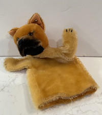 Vintage Steiff Boxer Dog Hand Puppet Germany, circa 1951-1963, CUTE