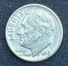 1962-D Roosevelt Dime Silver Circulated Uncertified US Coin