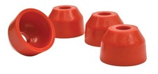 Urethane Tie Rod Boots, Stock VW, (4), Red, Compatible with VW Stock, Dune Buggy