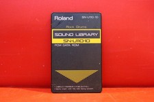 USED Roland SOUND LIBRARY SN-U110-10 PCM Data Card Rom  DTC070 260130