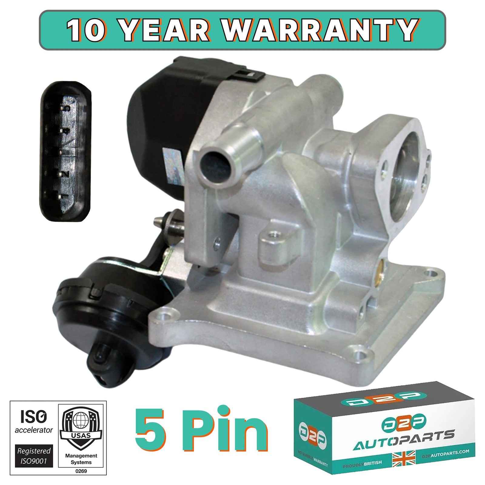 EGR VALVE FOR VOLVO S60 II S80 II S90 II V40 V60 I V70 III V90 II XC60 II XC90
