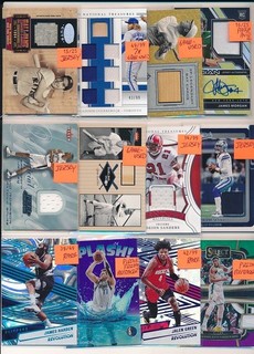 LOADED 1000 CARD PATCH AUTO JERSEY #'D ROOKIE INSERT SPORTS CARD COLLECTION LOT