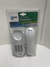 AT T 146 Design Line Desk/Wall Mount Telephone White Hearing Aid Compatible Cord