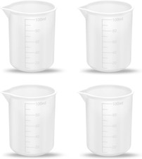 4Pcs Flexible Laundry Detergent Measuring Cup, Silicone Laundry Detergent Dosing
