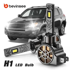 H1 LED Headlight Bulbs 100W Canbus For Ford Focus 2012-2018 High Beam Cold White